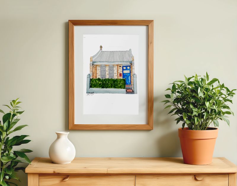 Logo for little portrait of Home